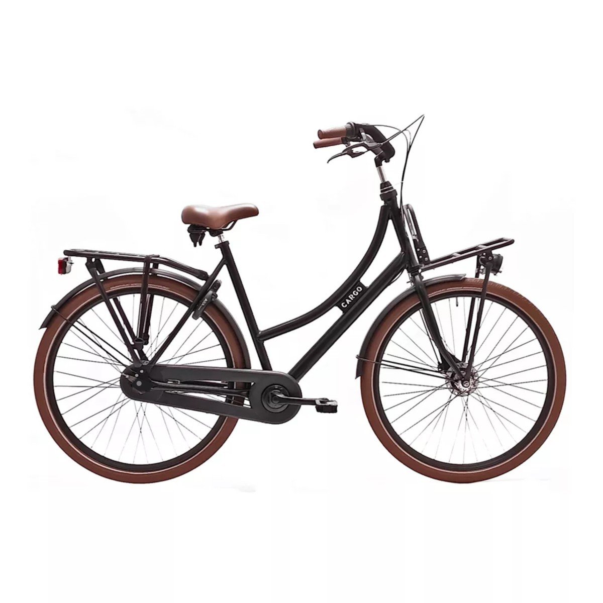 AVALON Cargo D50cm Shimano N7/Rollerbrakes. Mat zwart