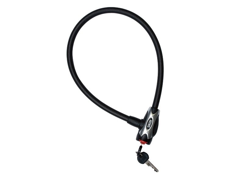 Simson kabelslot staal mat zwart 12mmx65cm maat s