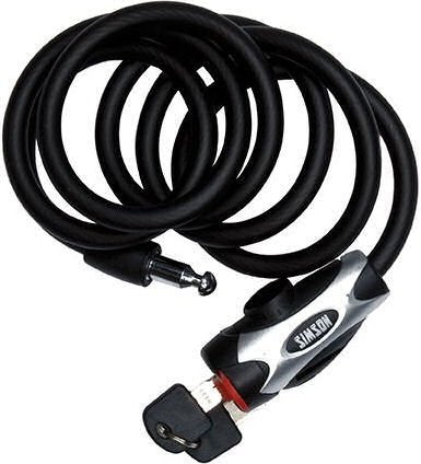 Simson oprolslot pro xxl 180cm/12mm mat zwart