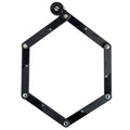 Axa vouwslot newton fl-90k zwart 900mm met houder