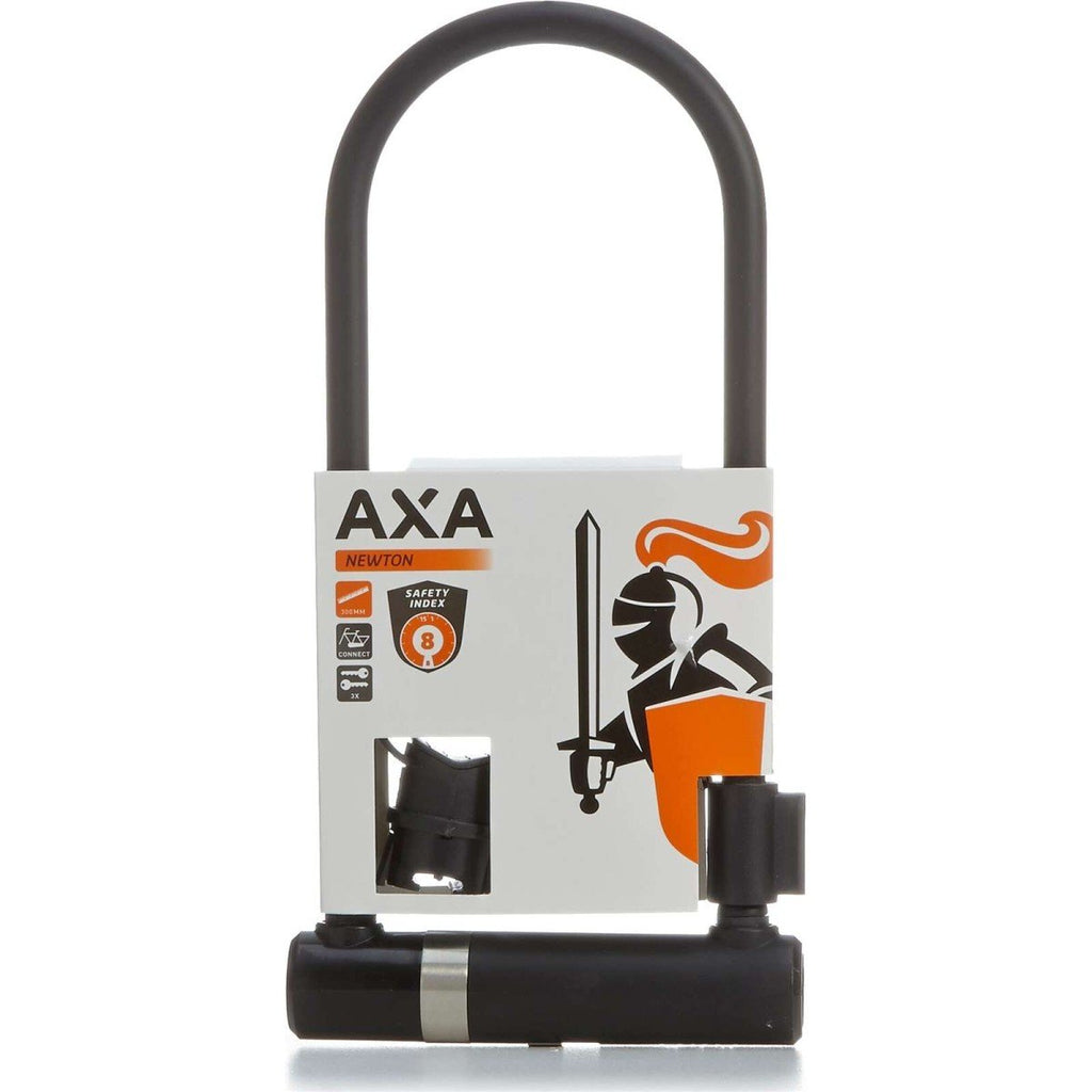 Axa beugelslot newton ul-300 zwart 300/14mm incl.